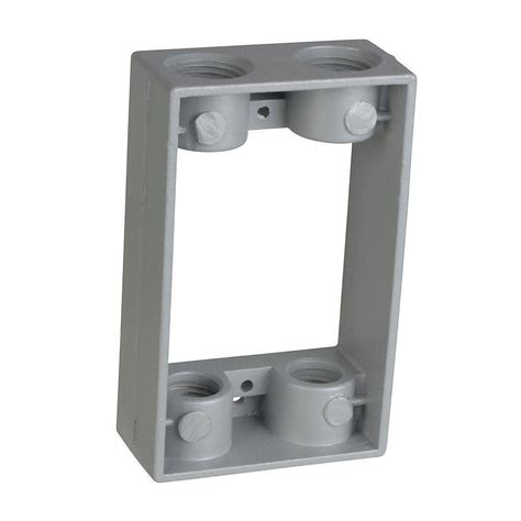 home depot junction box extender|exterior junction box extension.